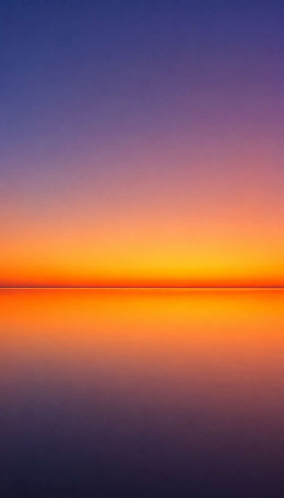 Abendrot – Meer bei Sonnenuntergang